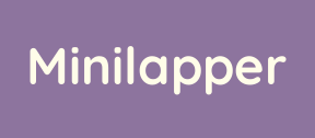 Forhåndsvisning af Minilapper til miniting - Purpur