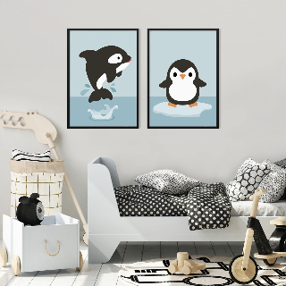 Forhåndsvisning af Plakater: Pingvin