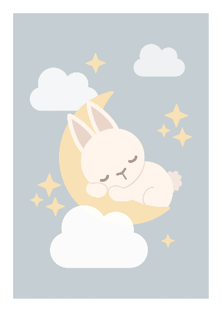 Sovende kaninunge