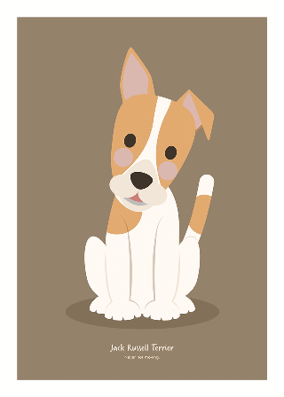 Forhåndsvisning af Plakater: Jack russell terrier
