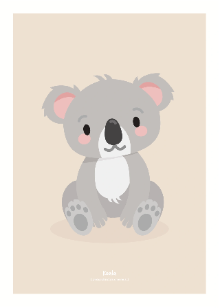 Forhåndsvisning af Plakater: Koala