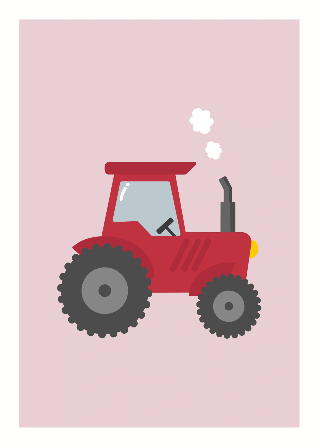 Forhåndsvisning af Plakater: Rød traktor