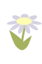 Lila blomst