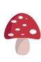 Rød svamp