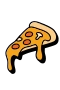 Smeltende pizza