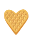Vaffelhjerte