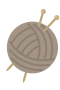 Brun garnnøgle 1