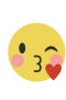 Kysse emoji 
