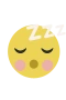 Sovende emoji