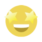 Stjerneøjneemoji